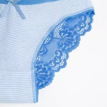 Трусы женские, цвет голубой, размер 46 (M)