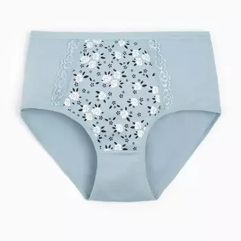 Трусы женские цвет голубой, размер 52-54