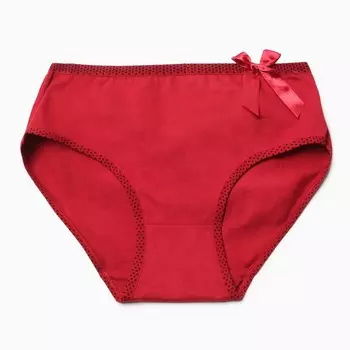 Трусы женские, цвет красный, размер 52-54