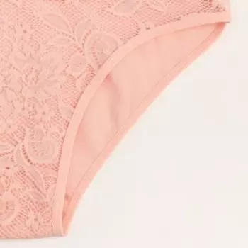 Трусы женские цвет персиковый, размер 46-48