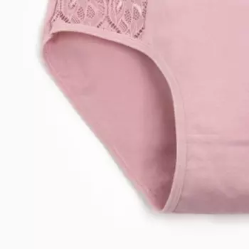 Трусы женские цвет пудра, размер 48-50