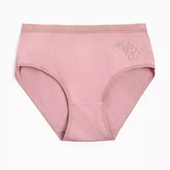 Трусы женские цвет пудра, размер 48-50