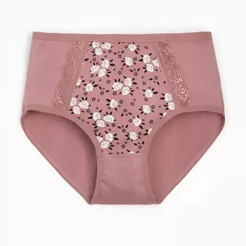 Трусы женские цвет пудра, размер 50-52