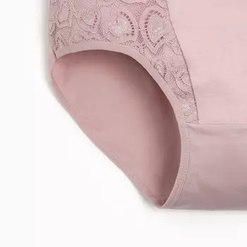 Трусы женские цвет пыльная роза , размер 52-54