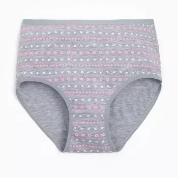 Трусы женские цвет серый, размер 50-52