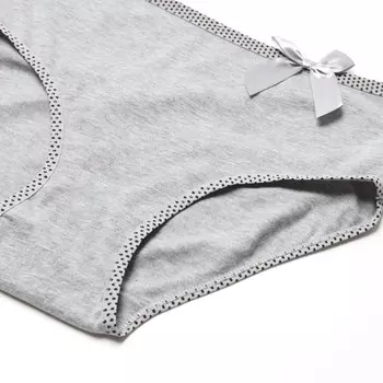 Трусы женские, цвет серый, размер 52-54