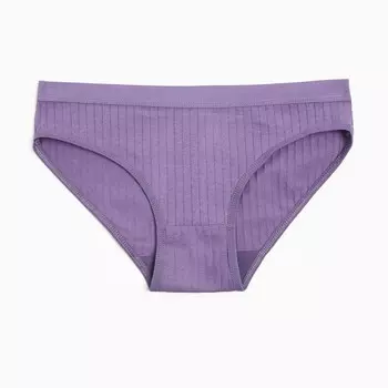 Трусы женские цвет тёмно-фиолетовый, размер 46-48