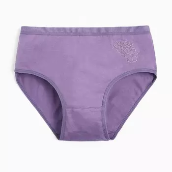 Трусы женские цвет тёмно-фиолетовый, размер 48-50