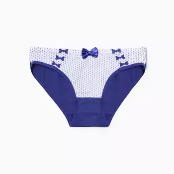 Трусы женские, цвет тёмно-синий, размер 42-44