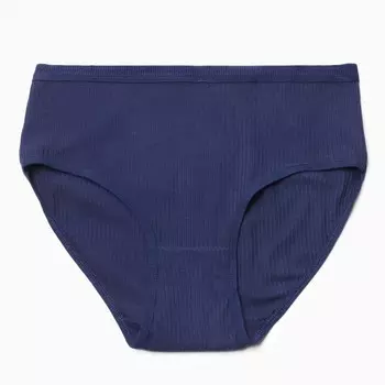 Трусы женские, цвет тёмно-синий, размер 48-50
