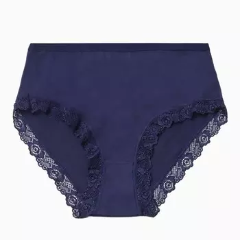 Трусы женские, цвет тёмно-синий, размер 48-50