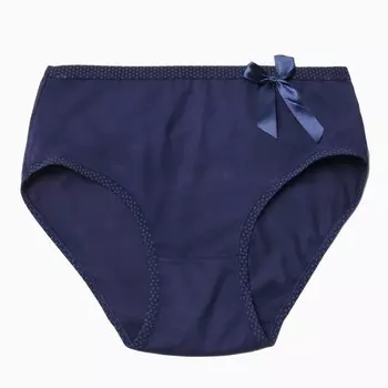 Трусы женские, цвет тёмно-синий, размер 50-52