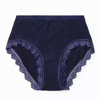 Трусы женские, цвет тёмно-синий, размер 58-60