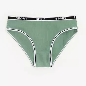 Трусы женские, цвет зеленый, размер 42-44