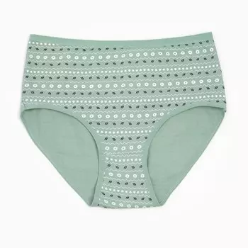 Трусы женские цвет зелёный, размер 50-52