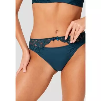 Трусы женские Lana XS, цвет тёмно-зелёный