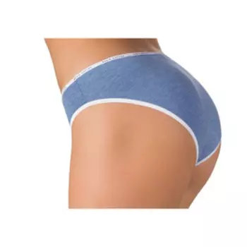 Трусы женские, размер 44, цвет blue melange