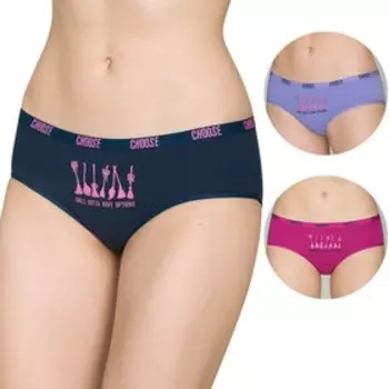 Трусы женские, размер 44, цвет лиловый