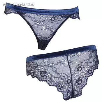 Трусы женские, размер 48, цвет blu