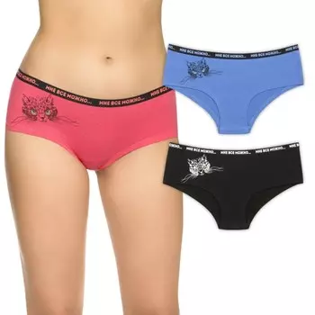 Трусы женские , размер l, цвет черный