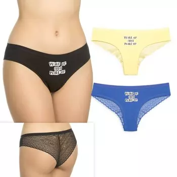 Трусы женские , размер l, цвет желтый