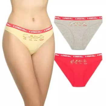 Трусы женские , размер s, цвет красный