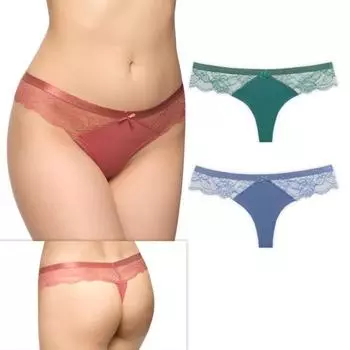 Трусы женские, размер S, цвет зелёный