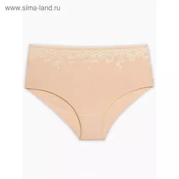 Трусы женские, размер XXL, цвет бежевый