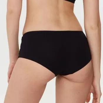 Трусы женские шорты, цвет чёрный, размер 46