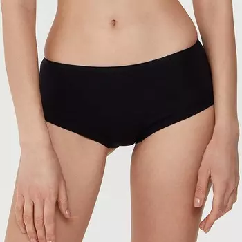 Трусы женские шорты, цвет чёрный, размер 46