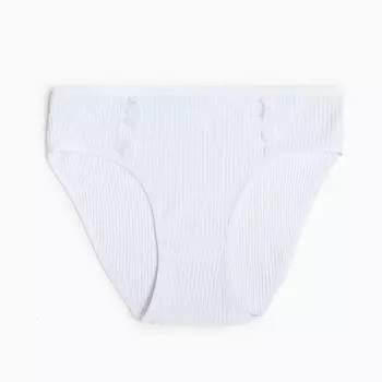 Трусы женские слипы, цвет белый, р-р 46-48