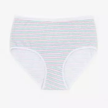 Трусы женские слипы, цвет белый, р-р 50-52