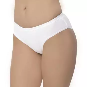 Трусы женские слипы, цвет белый, р-р 46-48 (L)