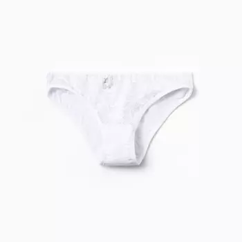 Трусы женские слипы, цвет белый, р-р 42