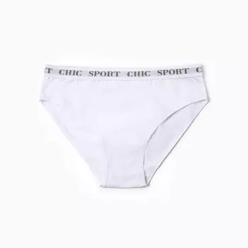 Трусы женские слипы, цвет белый, размер 46 (M)