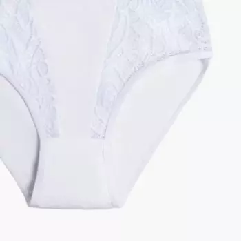 Трусы женские слипы, цвет белый, размер 52-54