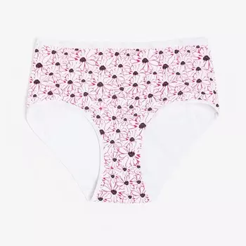 Трусы женские слипы, цвет белый, размер 54-56