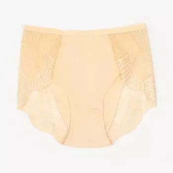 Трусы женские слипы, цвет бежевый, р-р 52-54