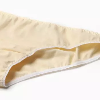 Трусы женские слипы, цвет бежевый, размер 48
