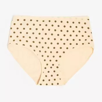 Трусы женские слипы, цвет бежевый, размер 54-56