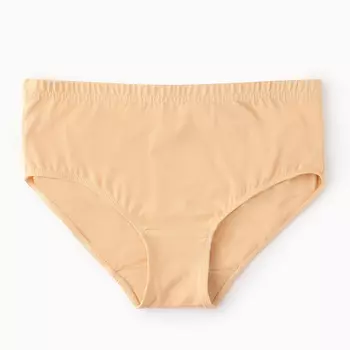 Трусы женские слипы, цвет бежевый, размер 56