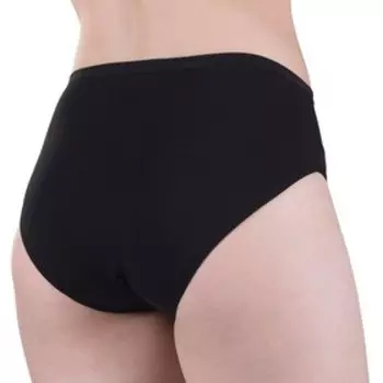 Трусы женские слипы, цвет чёрный, размер 48-50 (L)