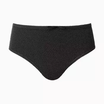 Трусы женские слипы, цвет чёрный, размер 52-54 (XXL)
