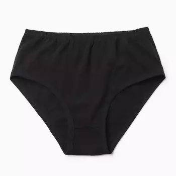 Трусы женские слипы, цвет чёрный, размер 54