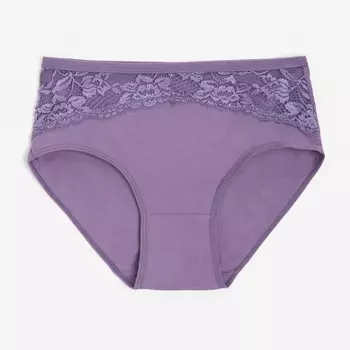 Трусы женские слипы, цвет фиолетовый, размер 48-50