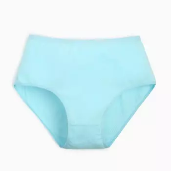 Трусы женские слипы, цвет голубой, размер 58-60