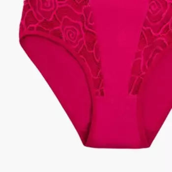 Трусы женские слипы, цвет малиновый, размер 50-52