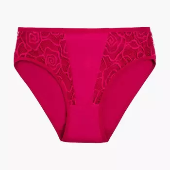 Трусы женские слипы, цвет малиновый, размер 52-54