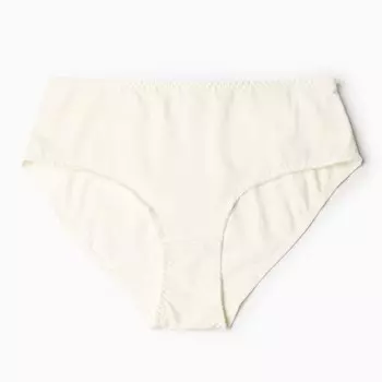 Трусы женские слипы, цвет молочный размер 58 (5XL)