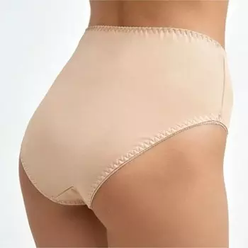 Трусы женские слипы, цвет обжаренный миндаль, размер 52 (XXL)